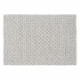 Carpet White Grey 70 % cotton 30 % Polyester 160 x 230 cm