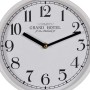 Horloge Murale Blanc Bois Verre 22 x 22 x 4,5 cm