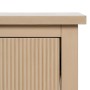 Console Naturel Bois de pin Bois MDF 90 x 30 x 81 cm