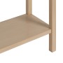 Console Naturel Bois de pin Bois MDF 90 x 30 x 81 cm