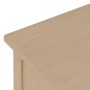 Console Naturel Bois de pin Bois MDF 90 x 30 x 81 cm