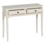 Console Blanc Bois de pin Bois MDF 90 x 33 x 75 cm