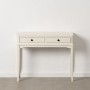 Console Blanc Bois de pin Bois MDF 90 x 33 x 75 cm