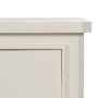 Console Blanc Bois de pin Bois MDF 90 x 33 x 75 cm