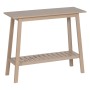 Console Blanc Bois de pin Bois MDF 90 x 32 x 75 cm