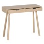 Console Naturel Bois de pin Bois MDF 90 x 35 x 75 cm