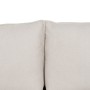 Canapé Beige Polyester Lin 210 x 93 x 95 cm