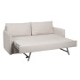 Canapé Beige Polyester Lin 210 x 93 x 95 cm