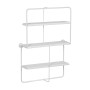 Shelves White Iron 51 x 14 x 72 cm