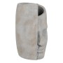 Vase Grey Cement Face 21 x 18 x 32,5 cm