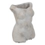 Cache-pot Gris Ciment Buste 19 x 13,5 x 27 cm