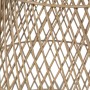 Side table Beige Iron Rattan 55 x 55 x 50 cm