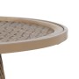 Table d'appoint Beige Fer Rotin 55 x 55 x 50 cm