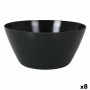 Salad Bowl La Mediterránea Melamin Anthracite (8 Units)