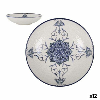 Assiette creuse La Mediterránea Rosetta Porcelaine (12 Unités)