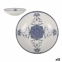 Deep Plate La Mediterránea Rosetta Porcelain (12 Units)