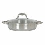 Casserole avec Couvercle en Verre Quttin 5,3 L (2 Unités)