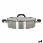 Casserole avec Couvercle en Verre Quttin 3,1 L (4 Unités)