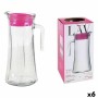 Transparent Glass Jug LAV LV-TRU140 PK0001RP (6 Units) (1400 ml)