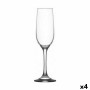 Set de Verres LAV Fame high Champagne 215 ml 6 Pièces (4 Unités)