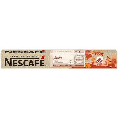Capsules de café Nestle ANDES