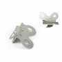 Ouvre-boîte Acier Argenté 7,3 x 4,6 cm 1,5 mm (12 Unités)