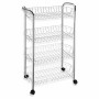 Vegetable trolley Confortime 4 Shelves Metal 51 x 27 x 84 cm (6 Units)