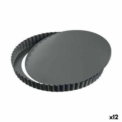 Moule amovible Quttin Noir Acier au carbone 32 x 2,8 cm (12 Unités)