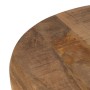 Table top Circular Beige Mango wood 70 x 70 x 3 cm