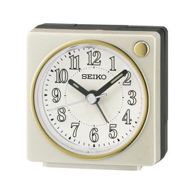 Alarm Clock Seiko QHE197W Golden