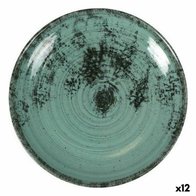 Dessert Dish La Mediterránea Aspe Turquoise Ø 19,8 x 2,7 cm (12 Units)