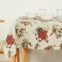 Nappe enduite antitache Belum Christmas Rouge Vert Lin 100 x 150 cm