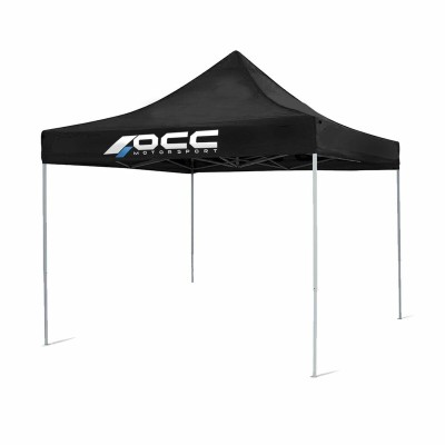 Tente OCC Motorsport Racing Noir Polyester 420D Oxford 3 x 3 m