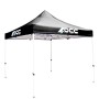 Tente OCC Motorsport Racing Noir Polyester 420D Oxford 3 x 3 m