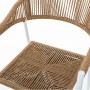 Garden chair Neska White Aluminium synthetic rattan 56 x 59,5 x 81 cm