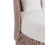 Garden day bed Nadia Brown 133 x 126 x 70 cm