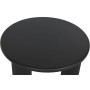 Side table Home ESPRIT Black Metal 75 x 75 x 40 cm