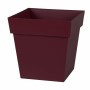 Pot Ecolux Toscana Rouge Bordeaux 32 x 32 x 32 cm