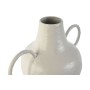 Vase Home ESPRIT White Metal 33,5 x 20 x 36 cm