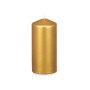 Candle Golden 7 x 15,5 x 7 cm (12 Units)