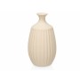 Vase Beige Céramique 21 x 39 x 21 cm (2 Unités) Rayures