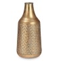 Vase Golden Metal 21 x 44 x 21 cm (4 Units) With relief