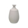 Vase Gris Céramique 19 x 31 x 19 cm (4 Unités) Rayures