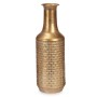 Vase Golden Metal 14 x 46 x 14 cm (4 Units) With relief