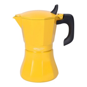 Cafetière Italienne Oroley Petra Moutarde Aluminium 9 Tasses