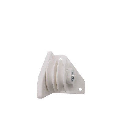 Pergola pulley Micel TLD20 Nylon 7,3 x 7,3 x 8 cm Side White