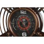 Horloge Murale Home ESPRIT Cuivre PVC Métal Hélices 75,5 x 8 x 75 cm