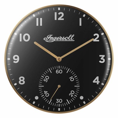 Horloge Murale Ingersoll 1892 IC003GB Doré Noir