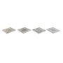 Table Mat Home ESPRIT Cork Dolomite 20 x 20 x 0,7 cm Tile (4 Units)