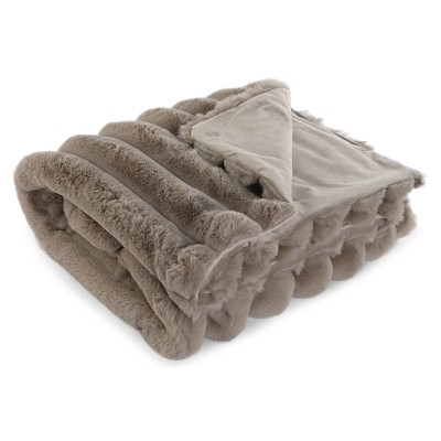 Blanket Home ESPRIT Beige 130 x 170 cm